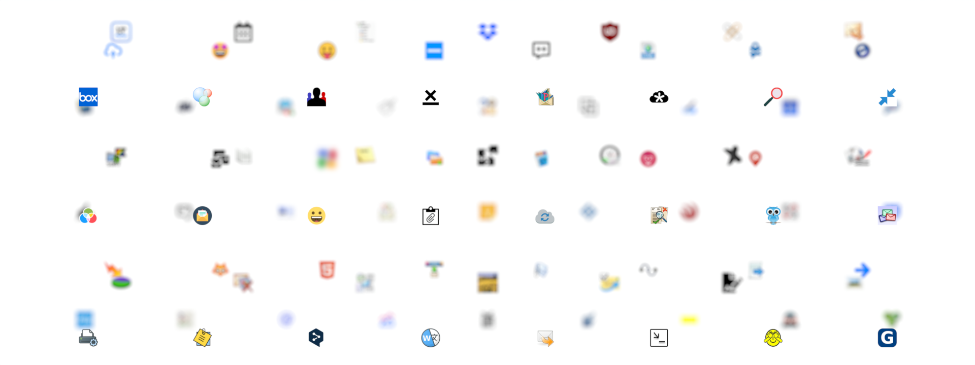 A grid of various add-on icons.